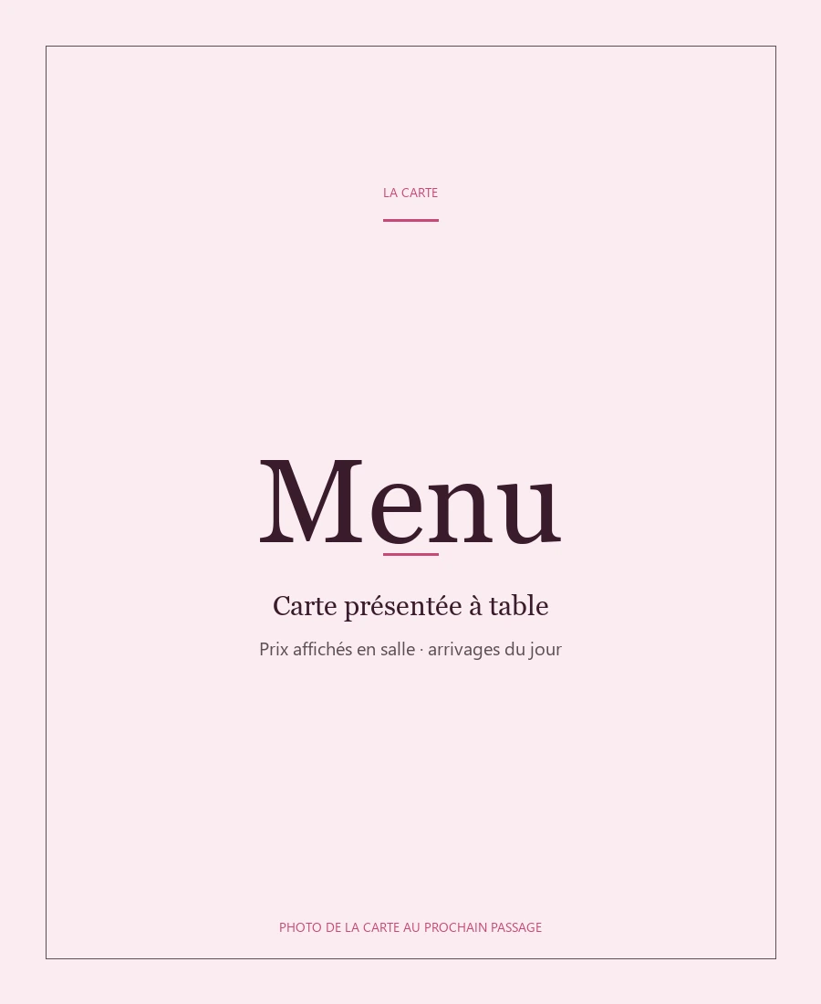 Carte Les Rêves de Lucie, photo de la carte au prochain passage
